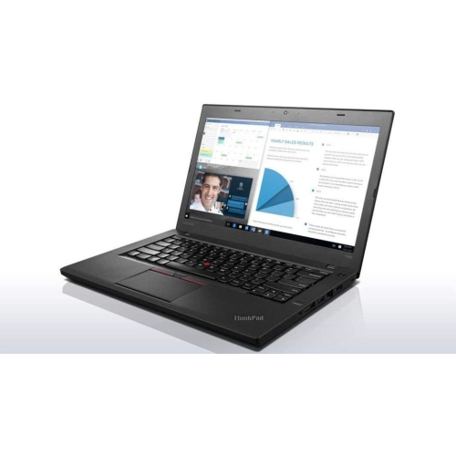 Refurbished - Lenovo Thinkpad T460 Business Notebook: Intel i5-6300U 2.4GHz, 4GB RAM, 240GB SSd, 14-inch Display, Webcam, HDMI, Win 10 Pro