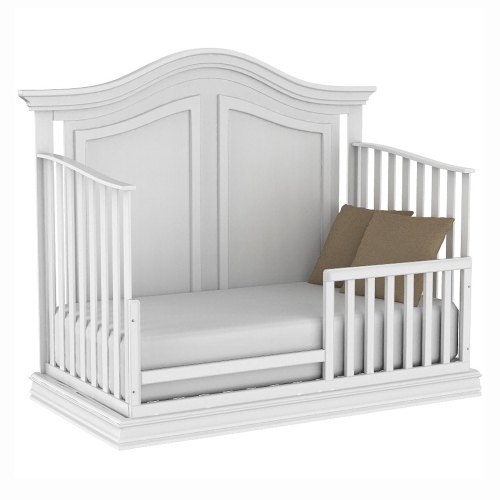 Verona 4 in 1 Baby Crib and Bed, Made in Canada, White