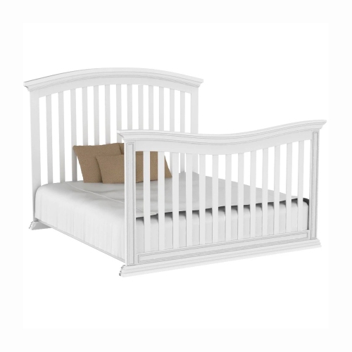 Helena Convertible Premium Baby Crib, White