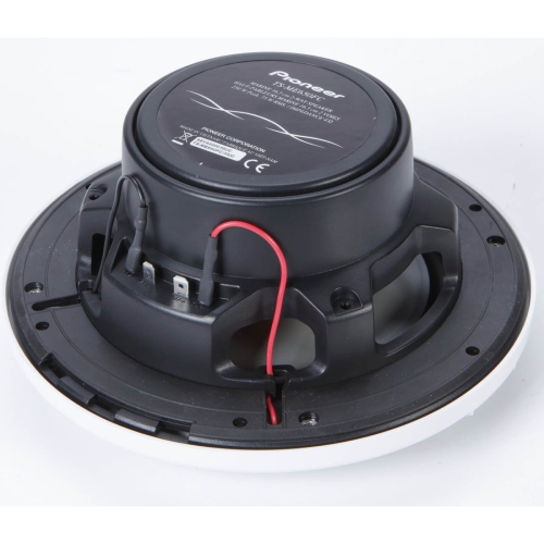 Pioneer TS-ME650FC 6-1/2" 2-Way, 200w Max Power, IPX7 Rated, Classic Grille Design - Marine Speakers