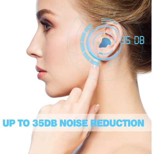 ISTAR Soft Silicone Ear Plugs for Noise Reduction Sleeping Meditation Study Swimming Travel Earplugs Reusable - 12Pcs