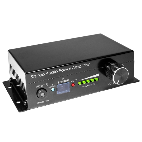 SyncSound SS-STPA-01 Stereo Audio Amplifier with IR Remote Control