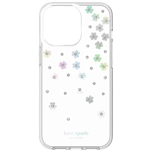 kate spade new york Fitted Hard Shell Case for iPhone 13 Pro - Iridescent Scatter