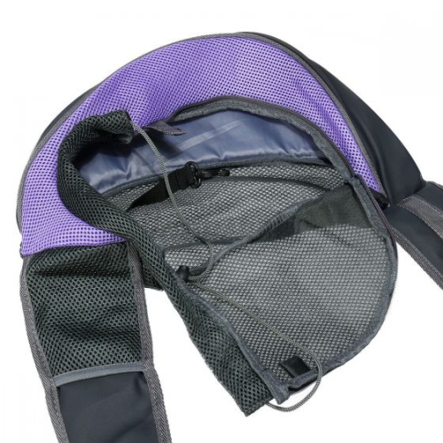 Pet Carrier Sling, Hands Free Dog Tote Bag Cat Shoulder Sling Purse with Adjustable Padded Strap Mesh Outdoor Travel Bag for Carrying Small Dog Cat