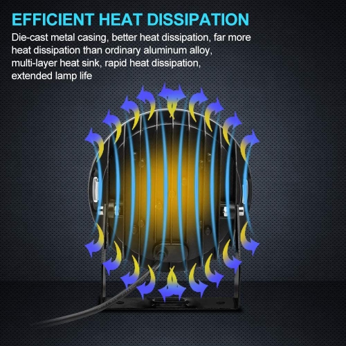 ISTAR LED Pod Light Bar 7 Inch 1Pcs 300W 24000Lm Waterproof Round Work Light Bar Spot Beam Offroad Light Driving Fog Light Roof Bar Bumper for SUV