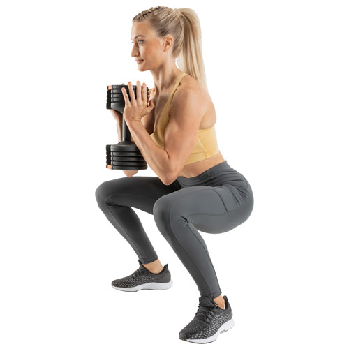 NordicTrack Select-A-Weight Adjustable Dumbbell Set - 25lb - Pair