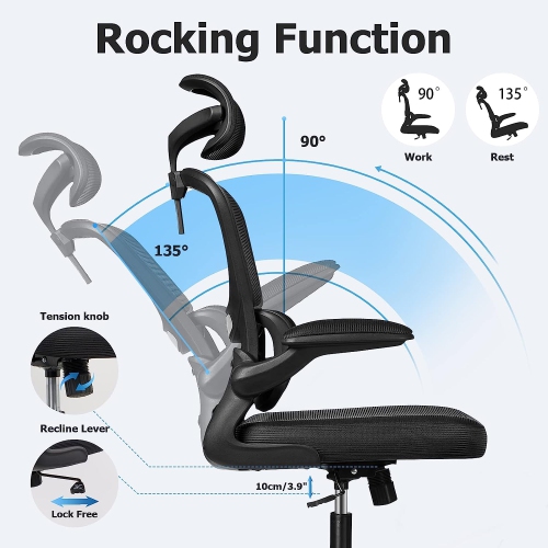 Luxwin Ergonomic Gaming Chair - Black X-2819 MC031
