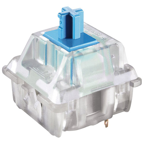 Clavier de jeu mécanique rétroéclairé TTC Blue K845 de Logitech