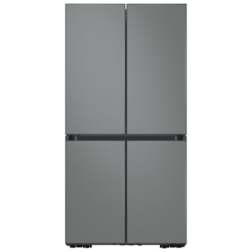 Samsung BESPOKE 36" 22.8 Cu. Ft. 4-Door Flex French Door Refrigerator (RF23A9675AP/AC) - Custom Panel Ready