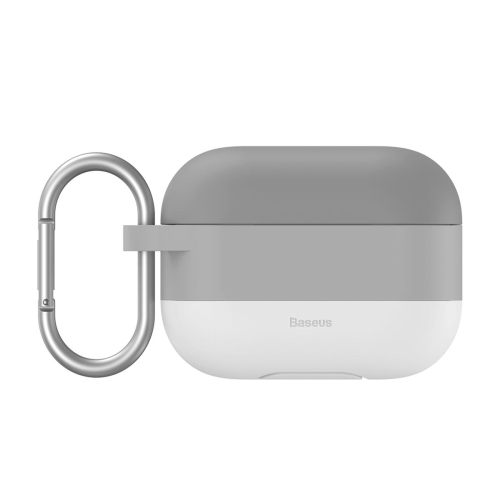 Matériau de mise à niveau Étui de protection en gel Cloud Hook pour AirPods Pro Orange - Baseus - Gris