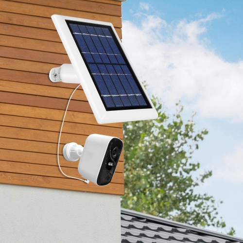 Wasserstein Solar Panel with 13ft Cable Compatible with Eufy Cam 2C and 2C Pro - Power Your Eufy Surveillance Camera Continuously