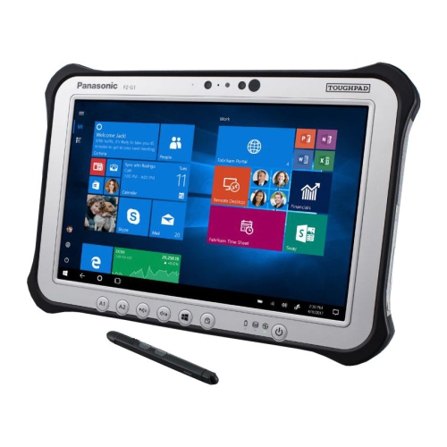 Remis à neuf - Panasonic Toughpad G1, FZ-G1 MK2, Intel Core i5-4310U à 2,0 GHz, 8 Go, 128 Go, 10,1" WUXGA Multi Touch + Numériseur, 2 caméras, Window
