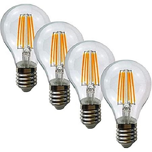 Strak Led A19 Filament Clear Light Bulb 5w 75w Equivalent Vintage 2700k Dimmable 500 Lumens Standard Replacement Cri90 Warm White Energy Star 4 Pack Best Canada Strak Led A19 Filament Clear Light, How Do You Change A Lightbulb In Conair Mirrorless