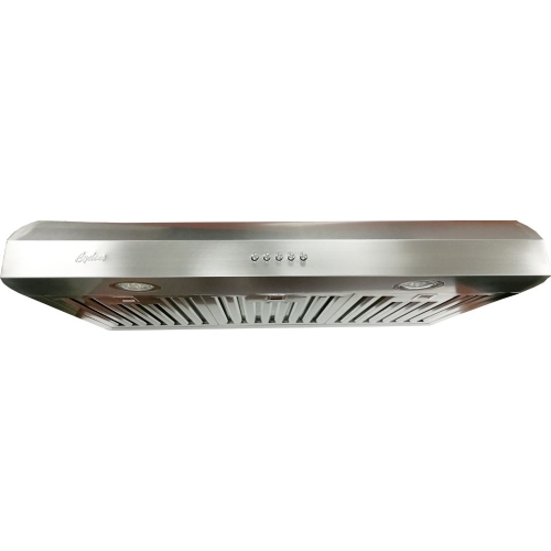 Cyclone 36" 570 CFM LED lights Undermount Range Hood - Stainless steel