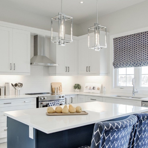 Cyclone 36" 550 CFM LED lights Pyramid Wall Mount Range Hood - Stainless Steel