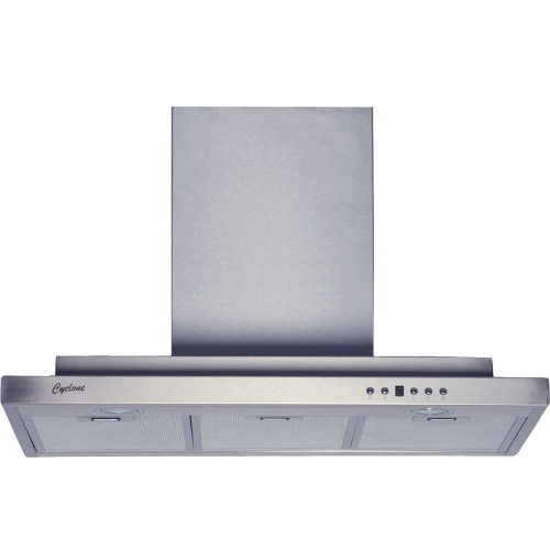 Cyclone 30" 550 CFM LED lights Wall Mount Range Hood - Stainless Steel