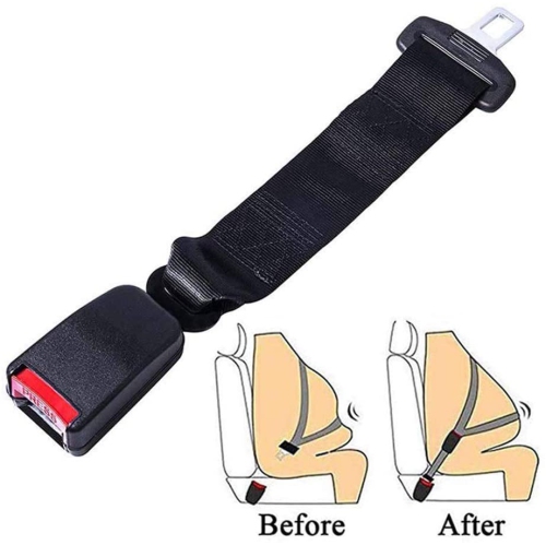 ISTAR Car Auto Seat Belt Safety Belt Extender Extension Buckle Seat Belts Extender Seat Belt Extender Clip