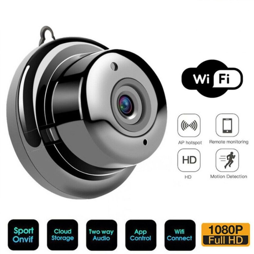 Mini caméra IP Wi-Fi d’ISTAR, système de surveillance intérieur sans fil HD 720p à vision nocturne, détection de mouvement, interphone de surveillanc