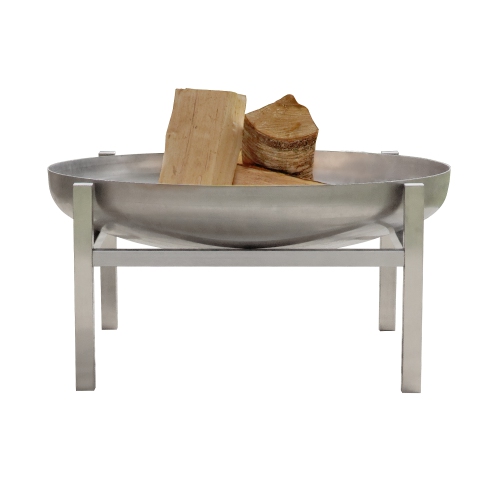 Curonian Parnidis Fire Pit Large 31", Stainless Steel