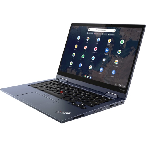 Lenovo ThinkPad C13 Yoga Chromebook Laptop, 13.3" FHD IPS Touch 300 nits, Athlon Gold 3150C, AMD Radeon Graphics, 4GB