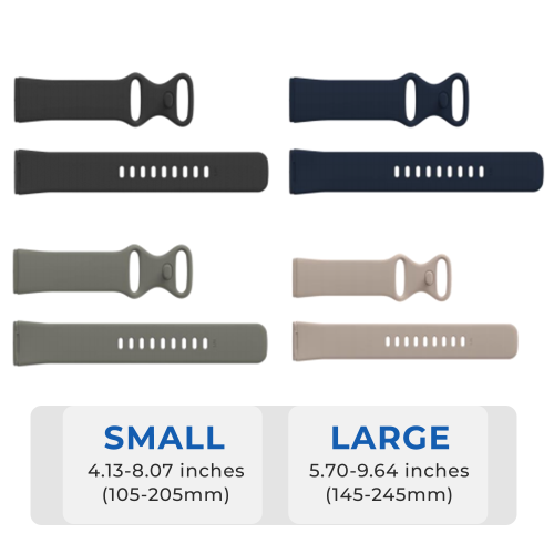 C-Mall Replacement Bands Compatible with Fitbit Versa 3, Sense Bands (Large)