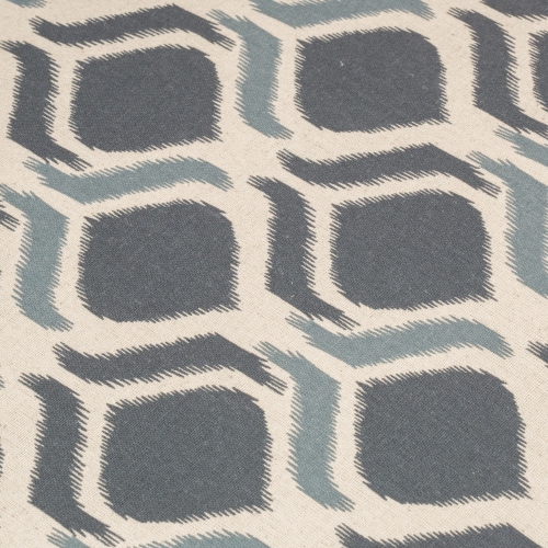 Kassi Contemporary Fabric Slipper Accent Chair, Blue, Navy, and Matte Black