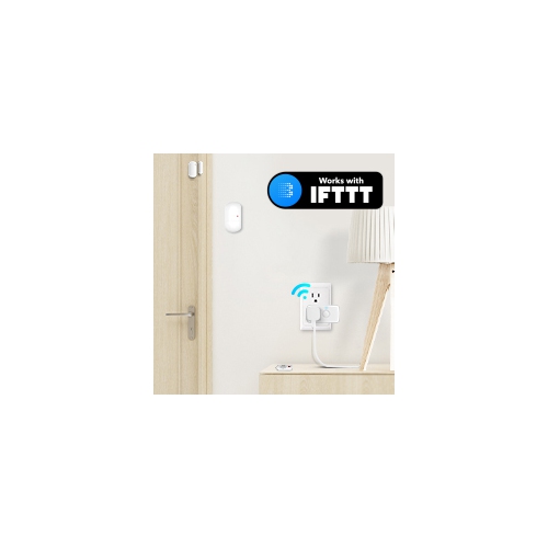 BroadLink Smart Plug, Mini Wi-Fi Timer Smart Outlet Socket Works with Alexa/Google Home/IFTTT, No Hub Required, Remote Control Anywhere