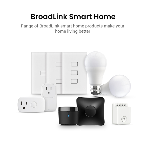 BroadLink Smart Plug, Mini Wi-Fi Timer Smart Outlet Socket Works with Alexa/Google Home/IFTTT, No Hub Required, Remote Control Anywhere