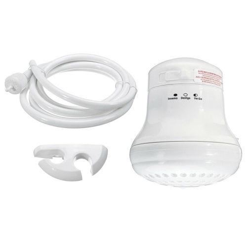 5400W Electric Shower Instant Heater 3 Gear Adjustable with Hose Bracket Showers with ON/Off Switch Hand Shower Kits