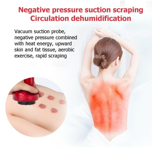 ISTAR Rechargeable Electric Cupping and Gua Sha Scraping Therapy Magssager, A Device with Heat and Negative Pressure, Used on Whole Body, for Pain Relief, Body Detoxification, Dredge meridians