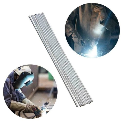 ISTAR Solution Welding Rods,Aluminum Welding Rods, 10Pack 50cm/19.7inch long No Flux Required Easy Melt Welding Rods Low Temperature Aluminum