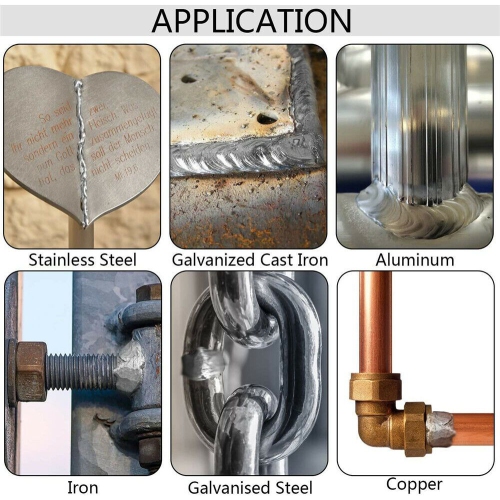 ISTAR Solution Welding Rods,Aluminum Welding Rods, 10Pack 50cm/19.7inch long No Flux Required Easy Melt Welding Rods Low Temperature Aluminum