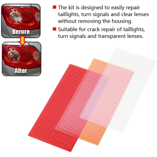 ISTAR Auto Lens Repair Kit Car Lights Crack Repair Film Multi-Pack Headlight Taillight Repair Tools