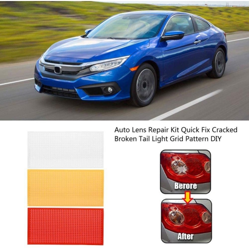 ISTAR Auto Lens Repair Kit Car Lights Crack Repair Film Multi-Pack Headlight Taillight Repair Tools