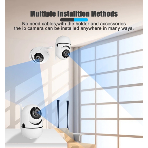 Mini caméra IP Wi-Fi HD1080P Tuya caméra d’intérieur système de surveillance Wi-Fi vision nocturne système d’alarme à détection de mouvement