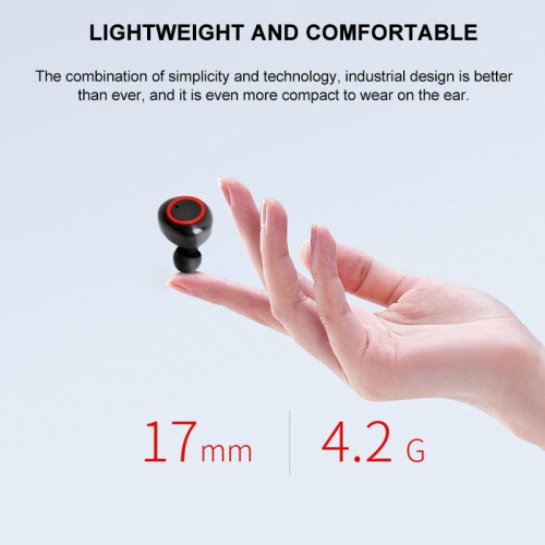 TWS Earbuds Wireless Bluetooth 5.0 Headset Earphones Stereo Dual Headphone waterproof for IOS and Andriod