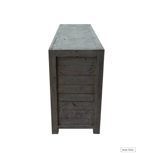 Rustic Classics Whistler Reclaimed Wood 7 Drawer Dresser in Grey