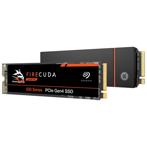 Seagate FireCuda 530 Heatsink 4TB NVMe PCI-e Internal Hard Drive (ZP4000GM3A023)