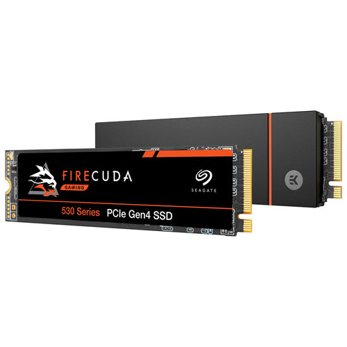 Seagate FireCuda 530 Heatsink 500GB NVMe PCI-e Internal Hard Drive