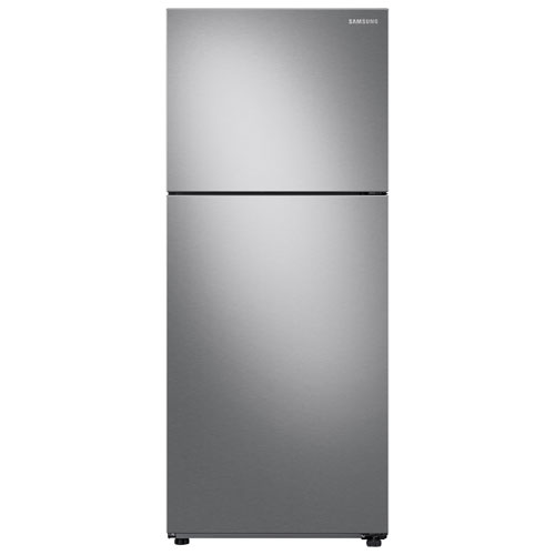 Réfrigérateur à congélateur supérieur 15,6 pi³ 28 po de Samsung - Acier inoxydable
