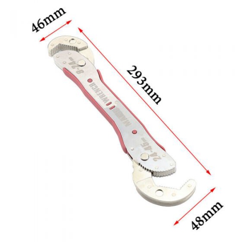 ISTAR Adjustable Wrench for Pipe Magic Multi Functional Wrench Spanner Tools 9mm-45mm