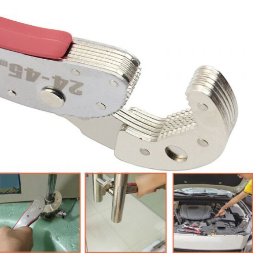 ISTAR Adjustable Wrench for Pipe Magic Multi Functional Wrench Spanner Tools 9mm-45mm