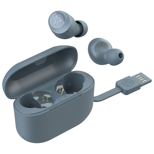 JLab GO Air POP In-Ear True Wireless Earbuds - Slate | Best Buy Canada