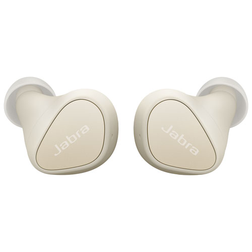 Jabra Elite 3 In-Ear Sound Isolating Truly Wireless Headphones - Light Beige
