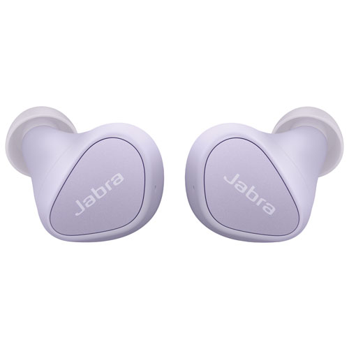 Écouteurs boutons 100 % sans fil à isolation sonore Elite 3 de Jabra - Lilas