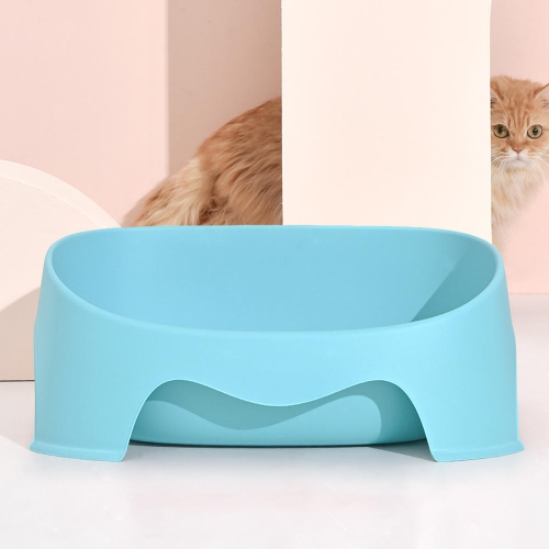Colorful Durable Eco-friendly Plastic Cat Litter Box Cat Litter Tray Cat Toilet