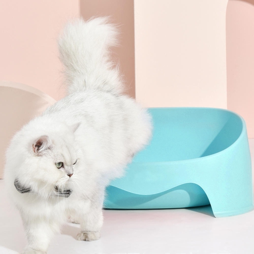 Colorful Durable Eco-friendly Plastic Cat Litter Box Cat Litter Tray Cat Toilet