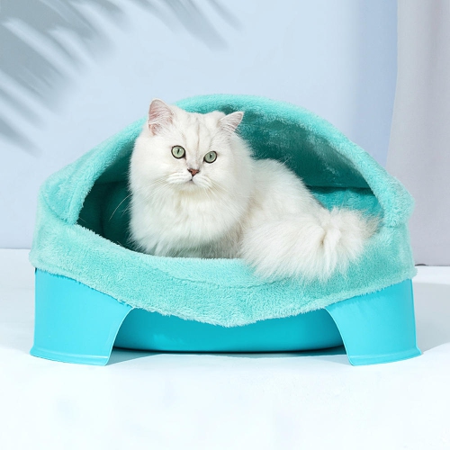 Colorful Durable Eco-friendly Plastic Cat Litter Box Cat Litter Tray Cat Toilet