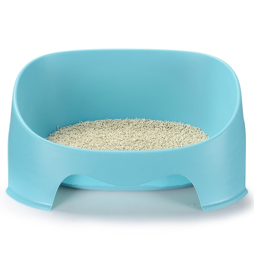 Colorful Durable Eco-friendly Plastic Cat Litter Box Cat Litter Tray Cat Toilet
