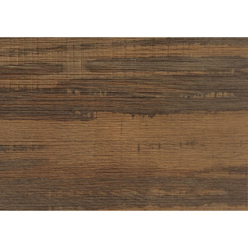 Table de bout rectangulaire contemporaine de Monarch - Brun